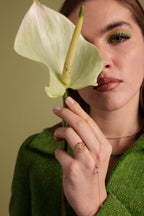Ring Swan - Peridot