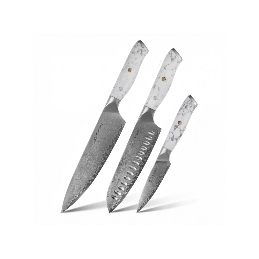 Set Of 3 Japanese Knives - Chef Yakumoto