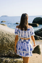 Jenna Top - Blue Embroidery