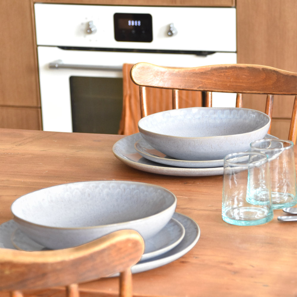 Dinner Set for 8 - Bold Grey