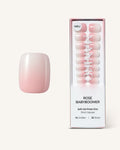 Rose Babyboomer (Court, Carré) - Press Ons