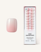 Rose Babyboomer (Court, Carré) - Press Ons