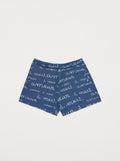 Shorts vaqueros de jacquard Amour