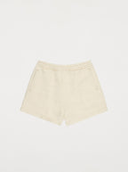 Pantalón Corto Amour Jacquard Crudo