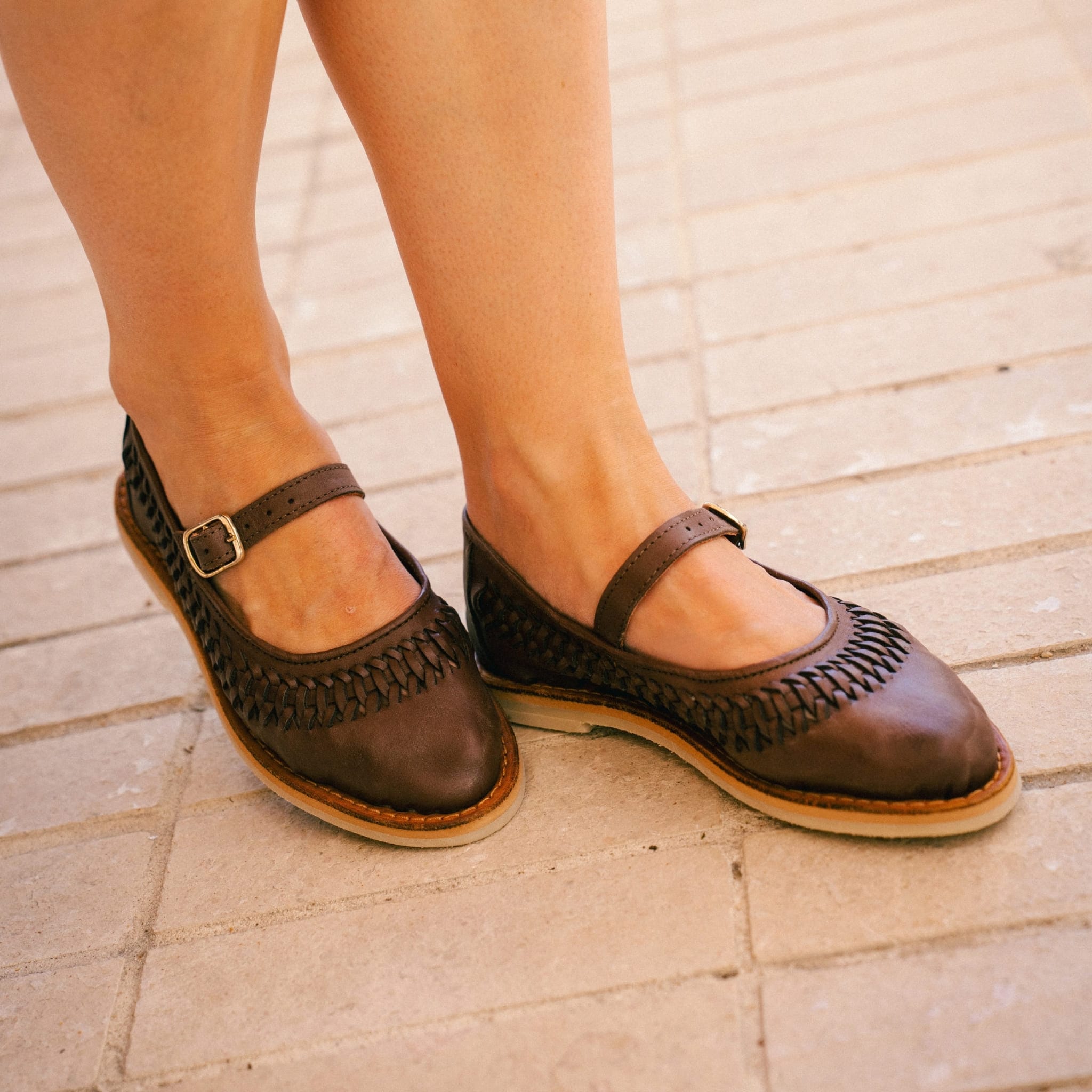 Huaraches Sofia - Chocolat