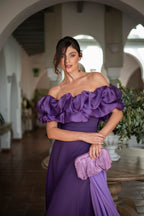 Robe Solène - Prune