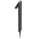 Soltek - Solar Bollard & Post - Plastic - Black