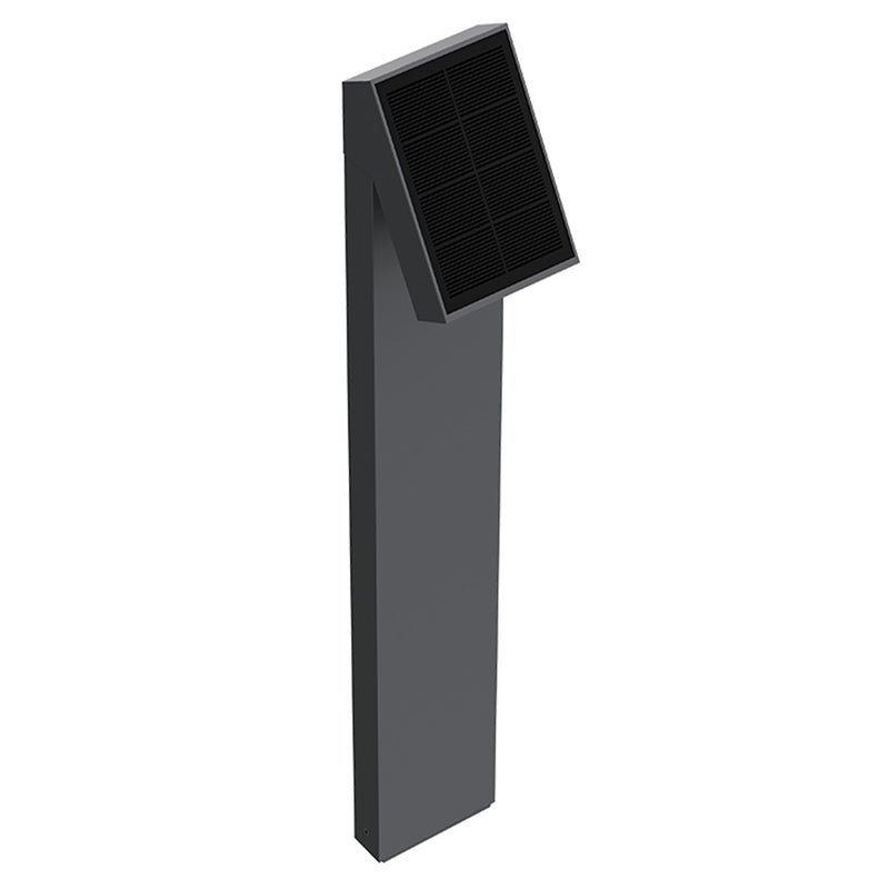 Soltek - Solar Bollard & Post - Plastic - Black