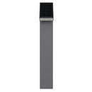Soltek - Solar Bollard & Post - Plastic - Black