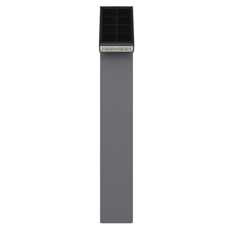 Soltek - Solar Bollard & Post - Plastic - Black