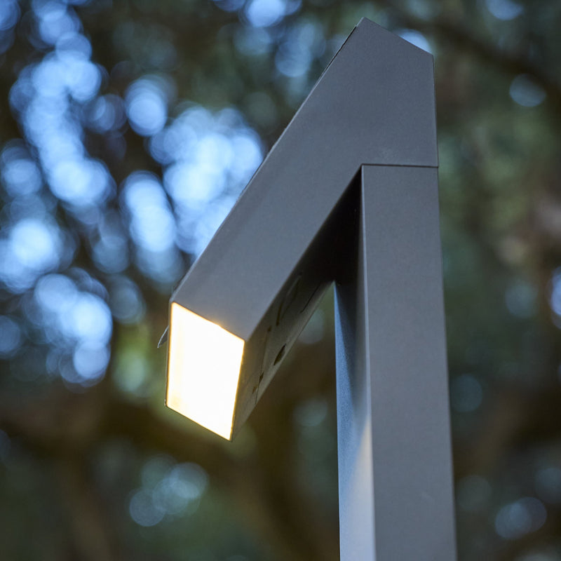 Soltek - Solar Bollard & Post - Plastic - Black