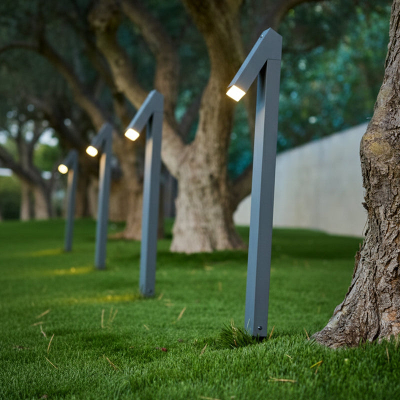 Soltek - Solar Bollard & Post - Plastic - Black