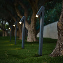Soltek - Solar Bollard & Post - Plastic - Black