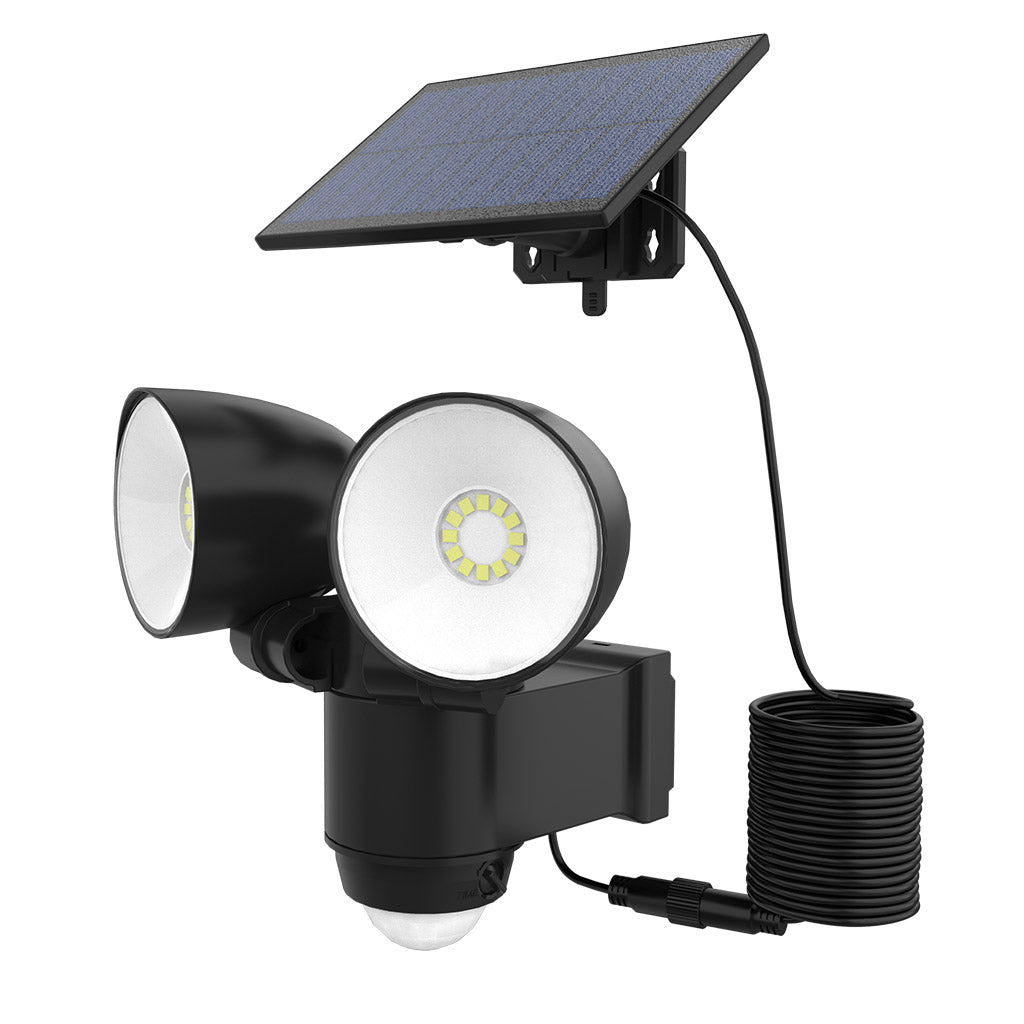 Walee - Solar Floodlight - Plastic - Black