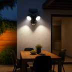 Walee - Solar Floodlight - Plastic - Black