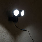 Walee - Solar Floodlight - Plastic - Black