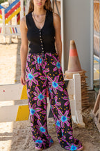 Broek Phil - Print Fleurs Multi