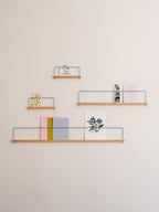 Super-Poses Onde Picture Ledge - Pastel Blue