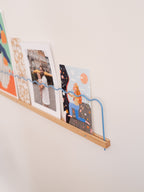 Super-Poses Onde Picture Ledge - Pastel Blue
