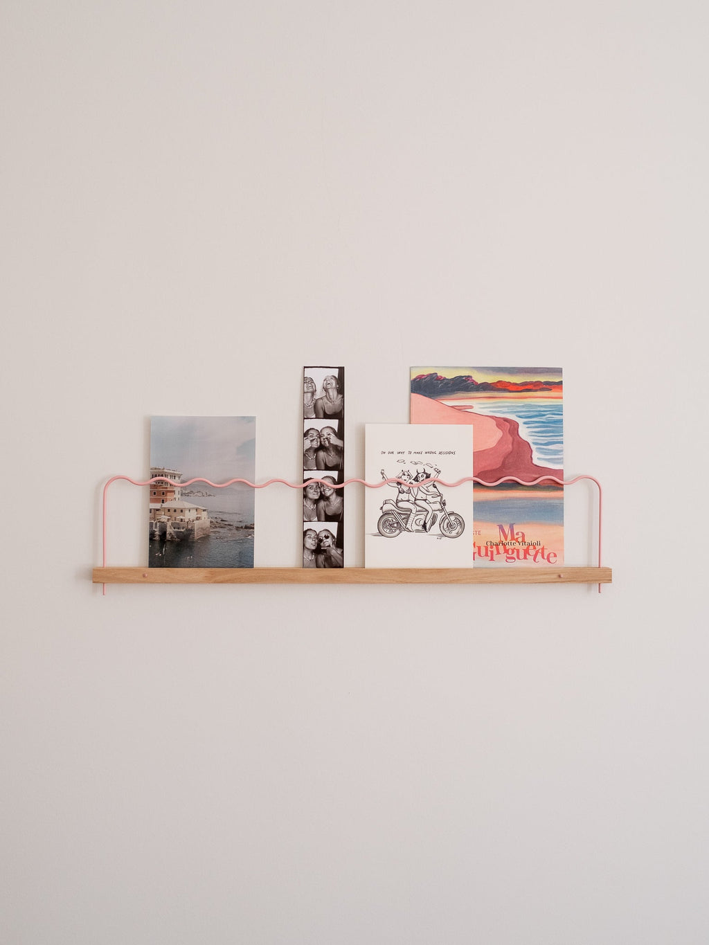 Super-Poses Onde Photo Ledge - Light Pink