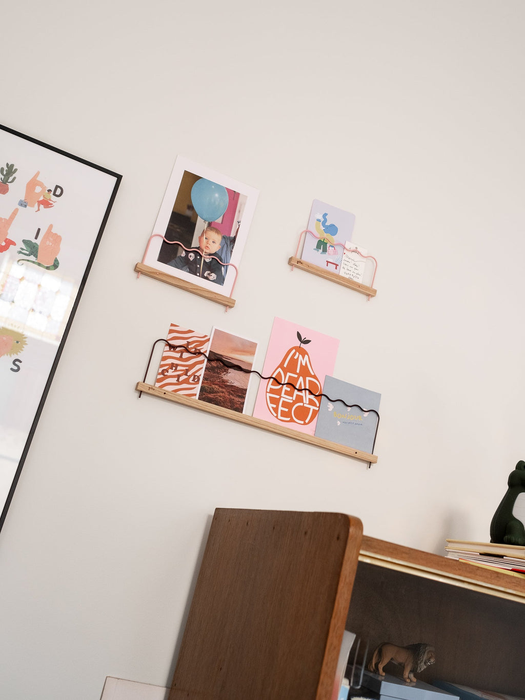 Super-Poses Onde Photo Ledge - Light Pink