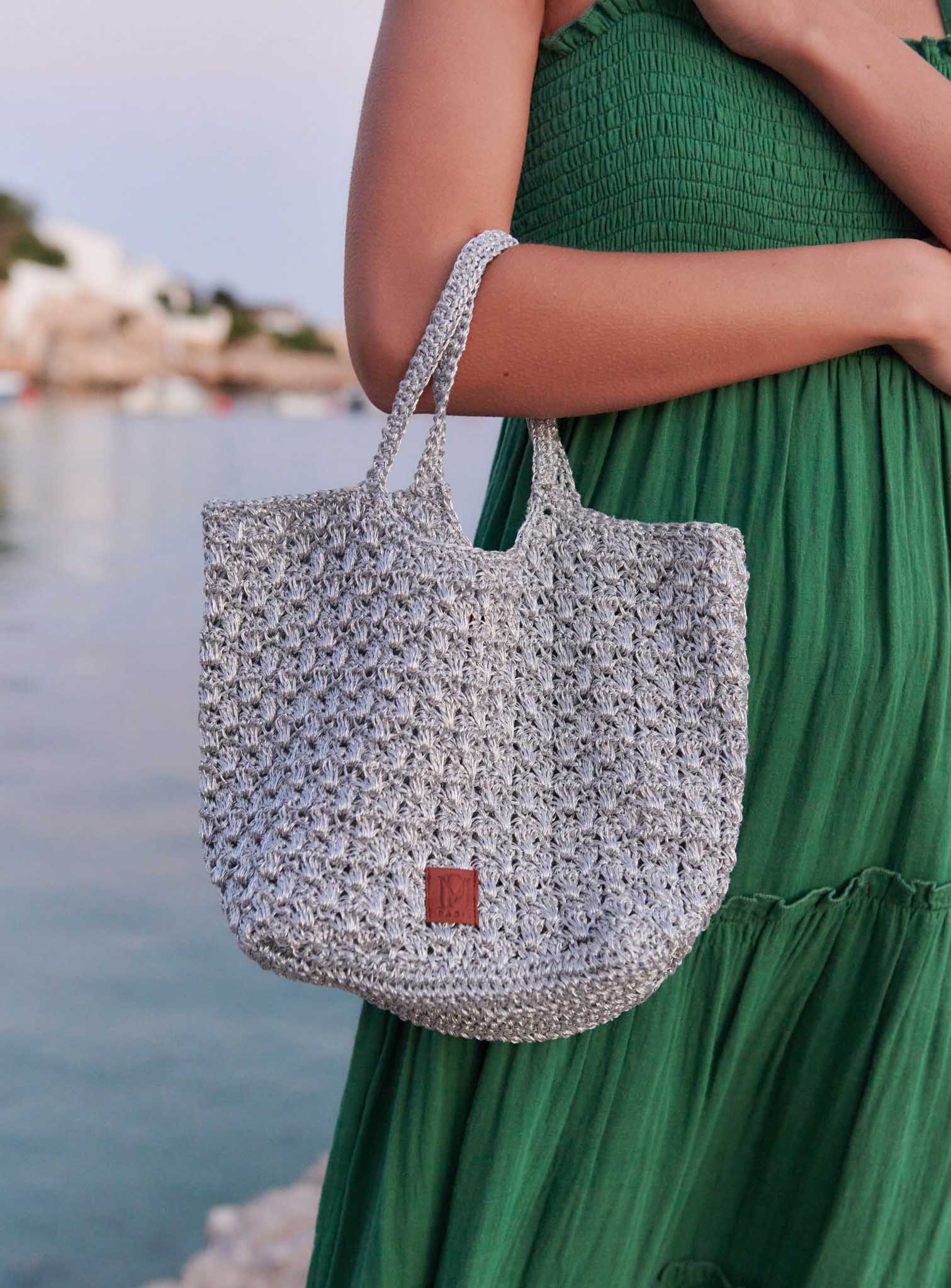 SWEETY SILVER MINI TOTE PETITE MENDIGOTE