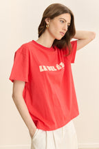 T-Shirt Bel Ete - Rouge