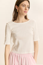 T-Shirt Charlotte - Blanc