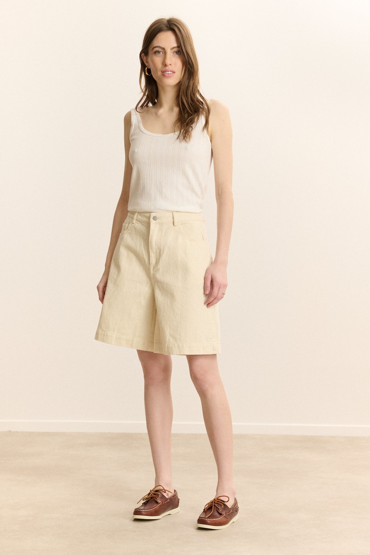 Cristine Tank Top - White