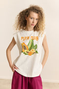 T-Shirt Playa - Blanc