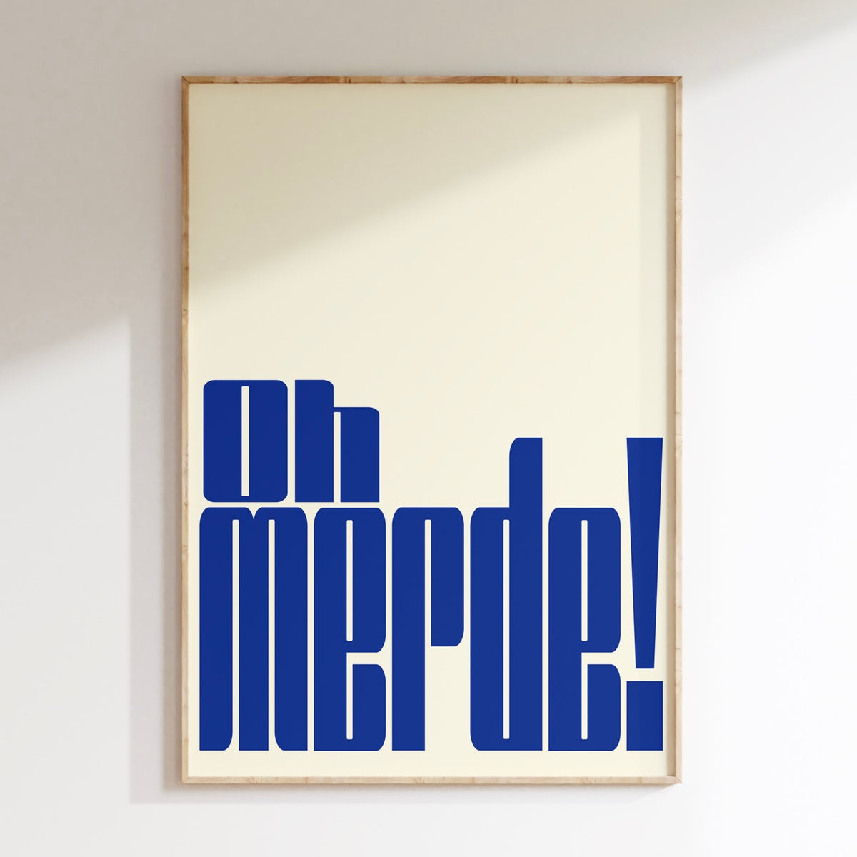 Oh Merrde - Bleu