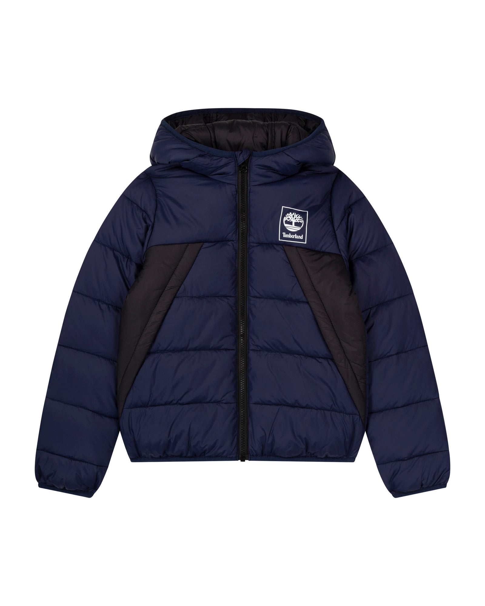 Timberland - Plumífero con Capucha - Blue Indigo - Niño