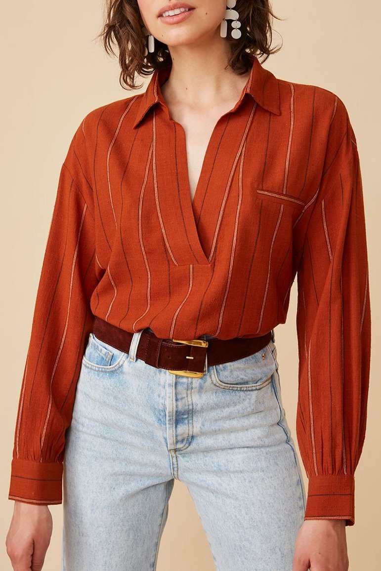 Talia Shirt - Steve Stripe
