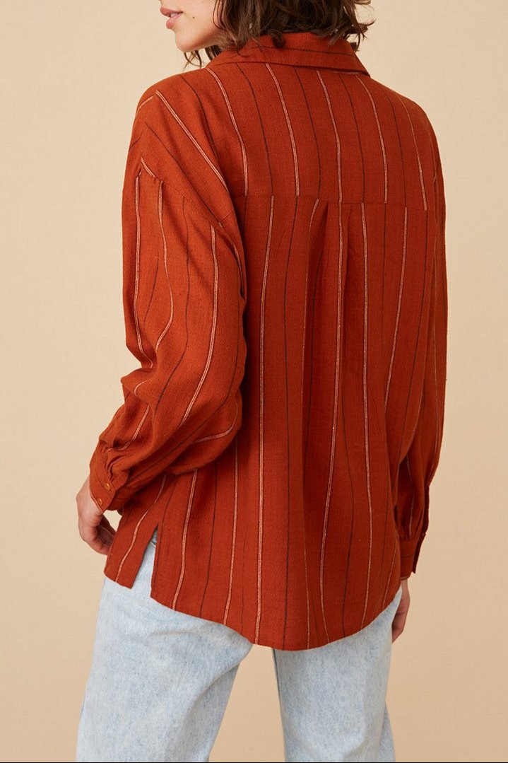 Talia Shirt - Steve Stripe
