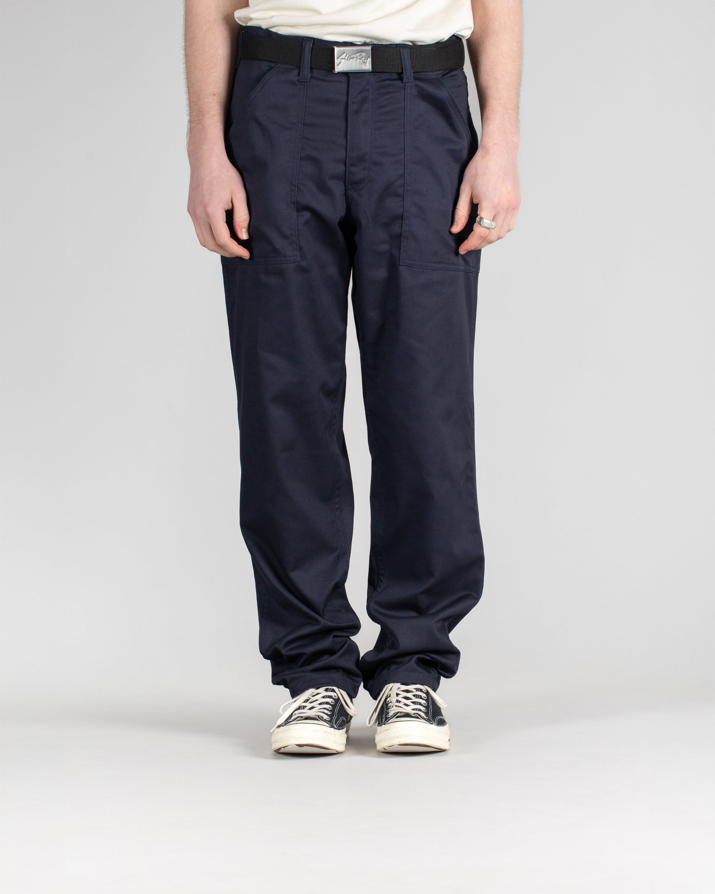 Pantalón Taper Fatigue - Navy Twill