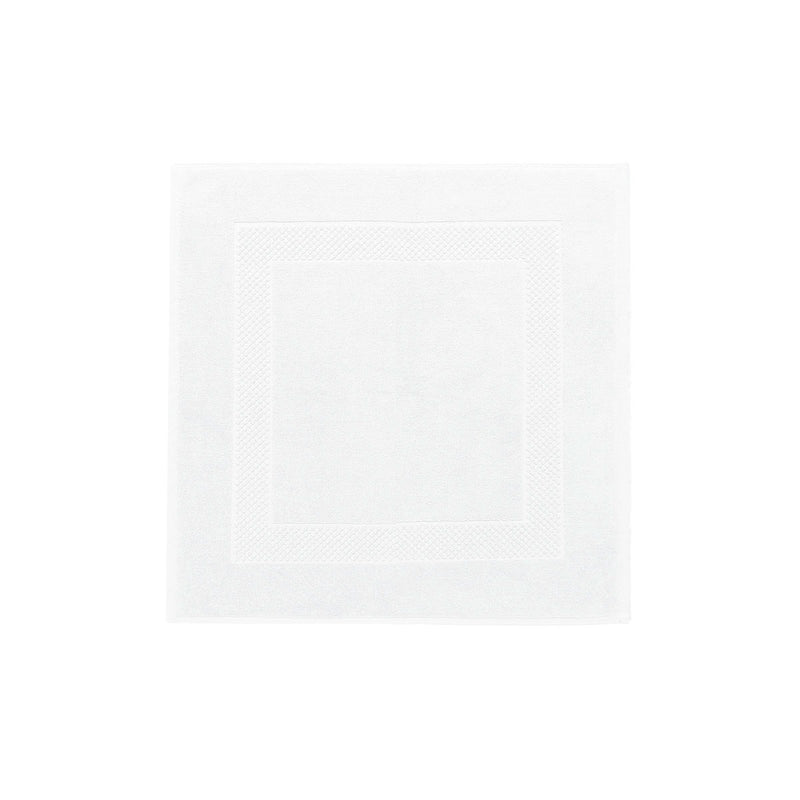 Plain Sponge - Bath Mat - White