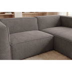 Basil Angle – Feincord – Ecksofa