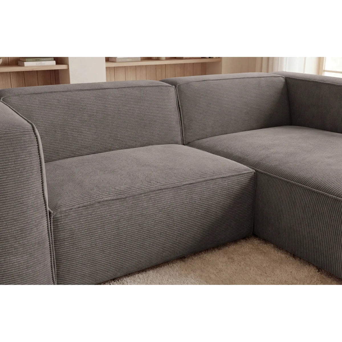 Basil Angle – Feincord – Ecksofa