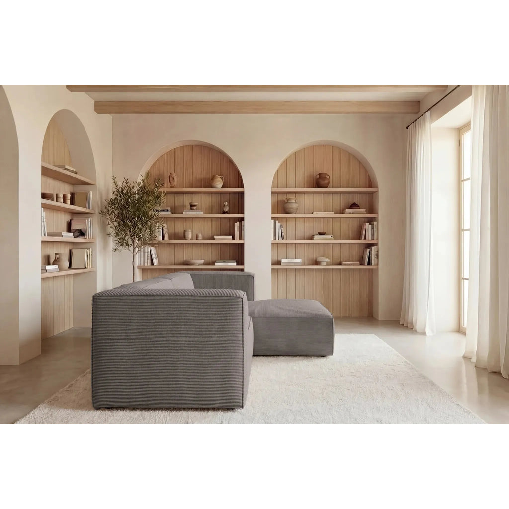 Basil Angle – Feincord – Ecksofa