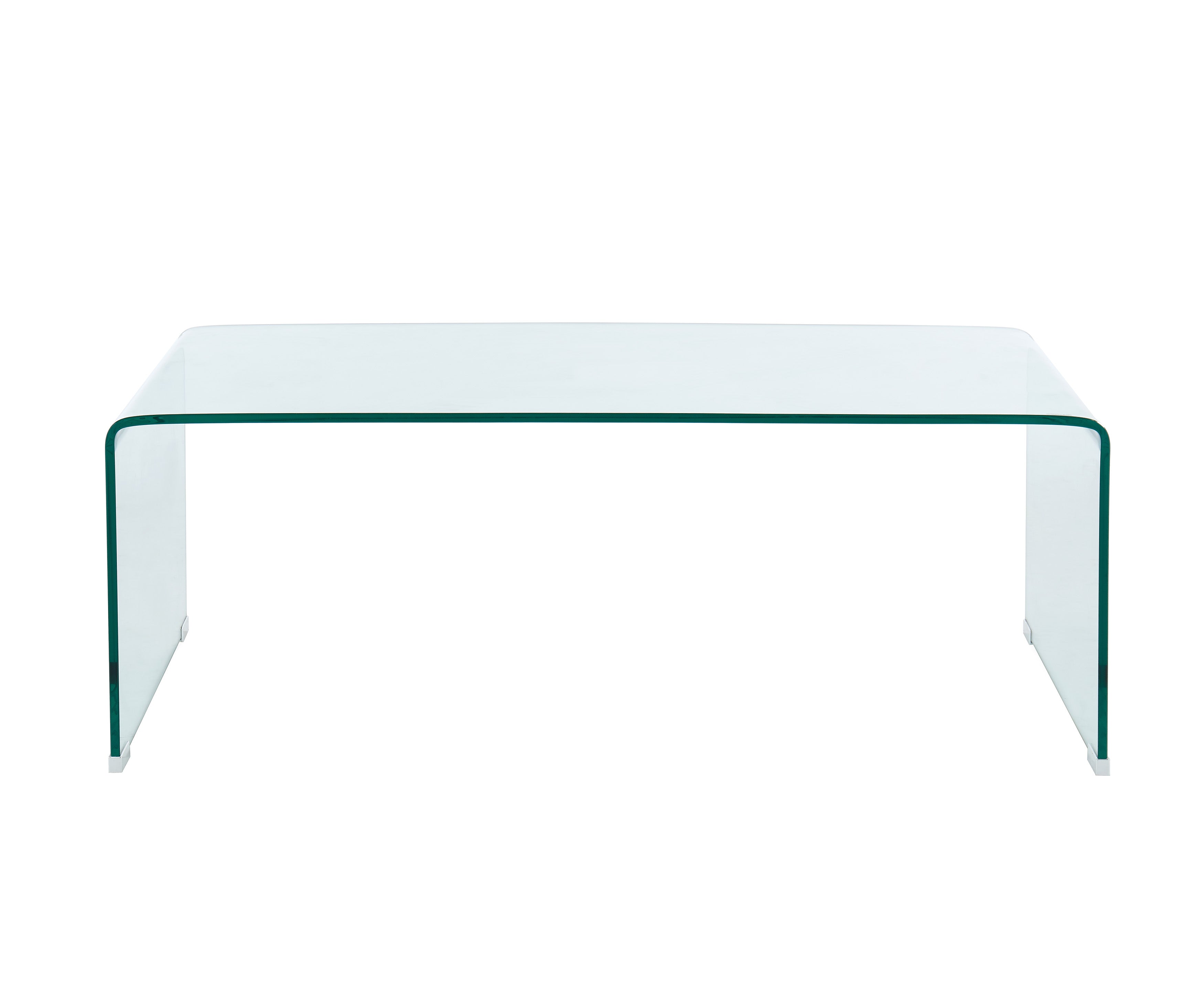Ginza - Coffee Table - Tempered Glass - Transparent