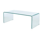 Ginza - Coffee Table - Tempered Glass - Transparent