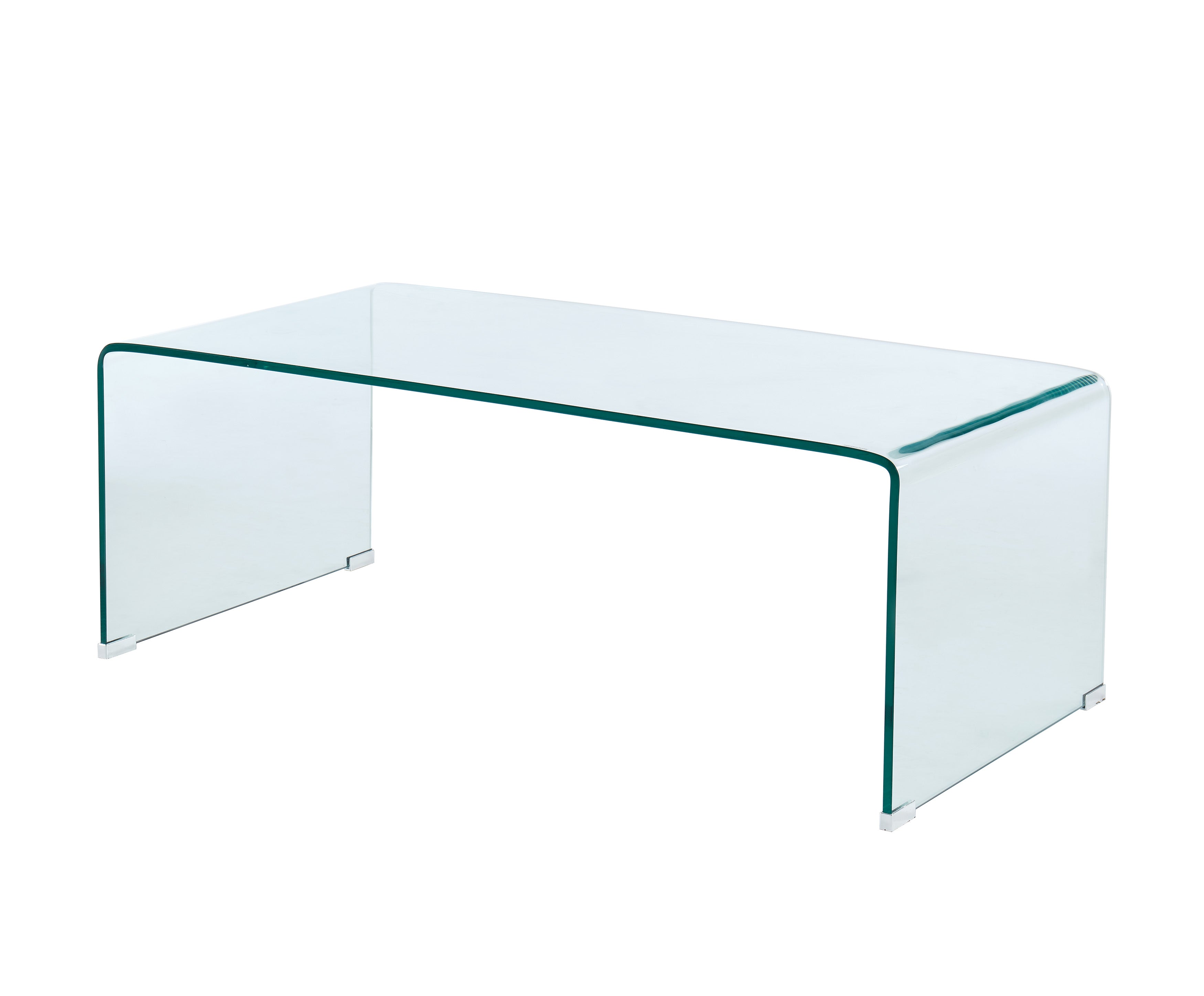 Ginza - Coffee Table - Tempered Glass - Transparent