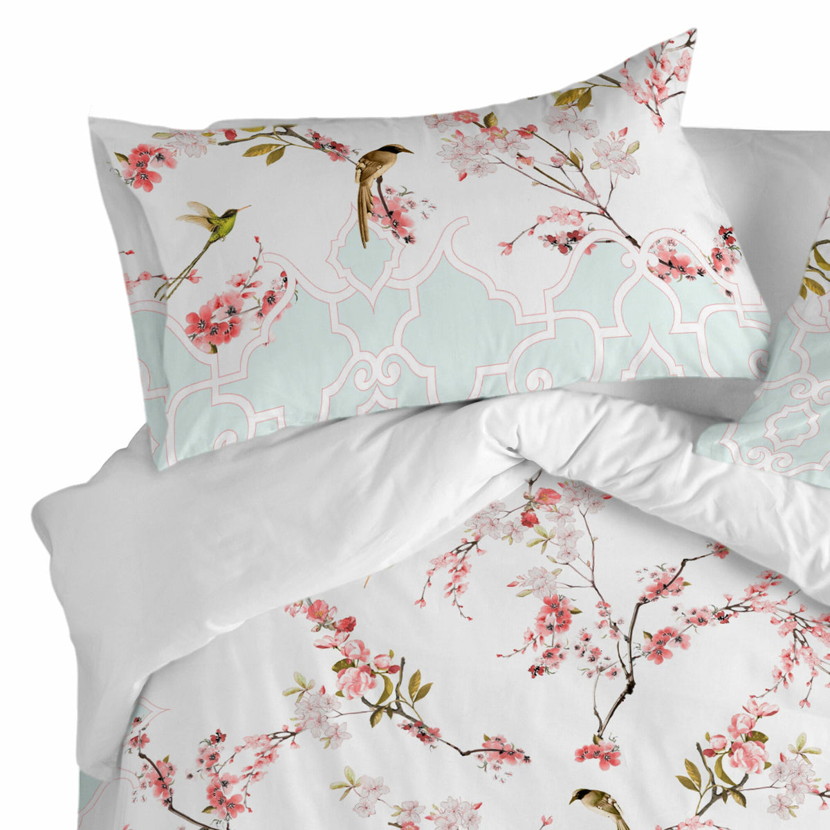 Taie D'Oreiller Sakura - Multicolore