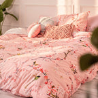 Påslakan Chinoiserie Rose - Flerfärgad