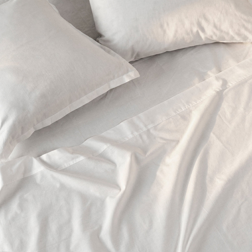 Basic Percal-lagen - Hvid