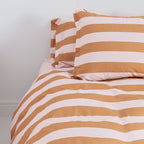 Breton Duvet Cover - Orange