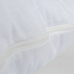 Protège-Oreiller Imperméable Jersey Coton - Blanc