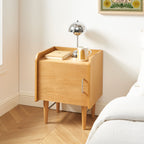 Twiggy - Bedside Table - Oak Veneer