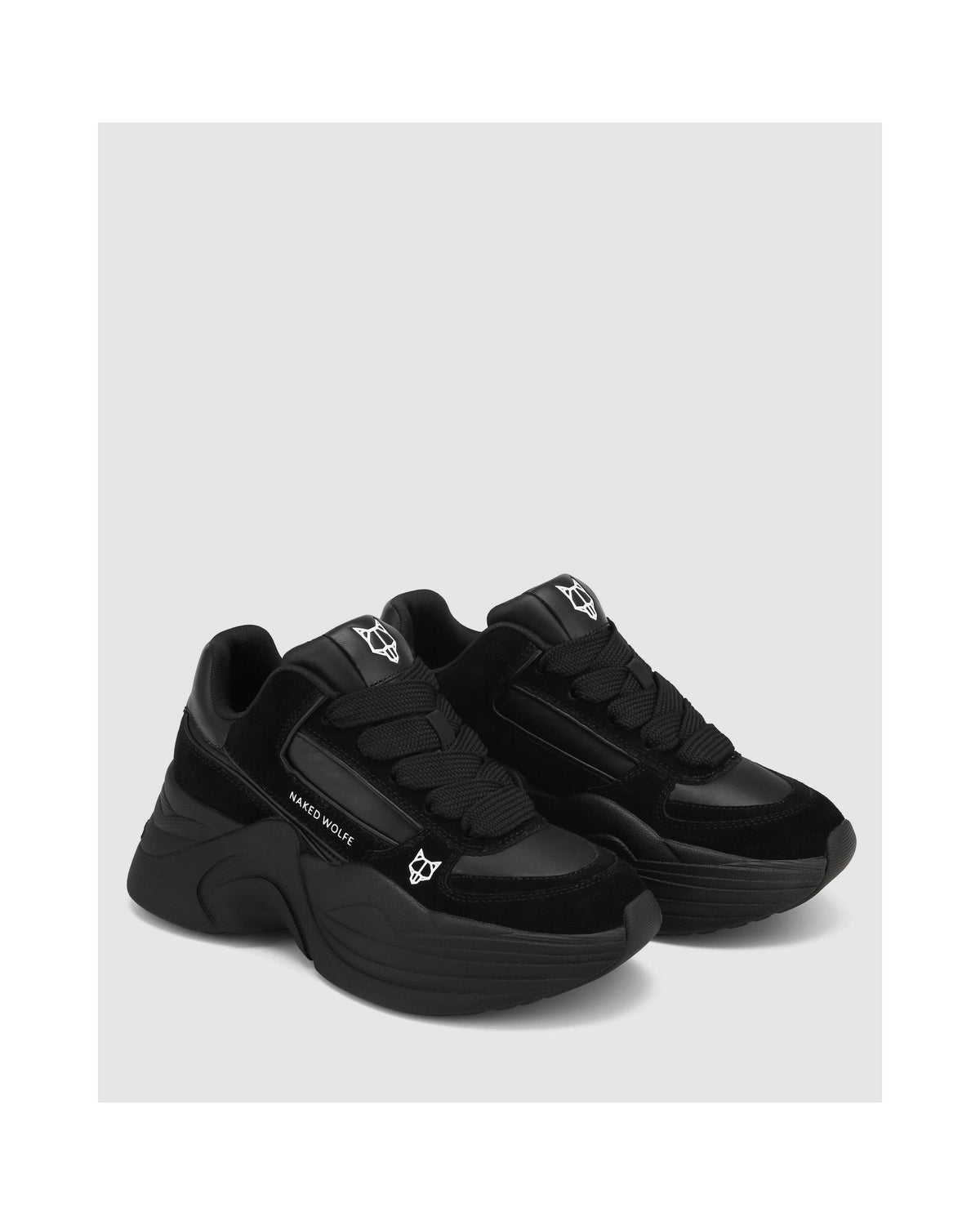 Sneakers Temple - Svart - Dam