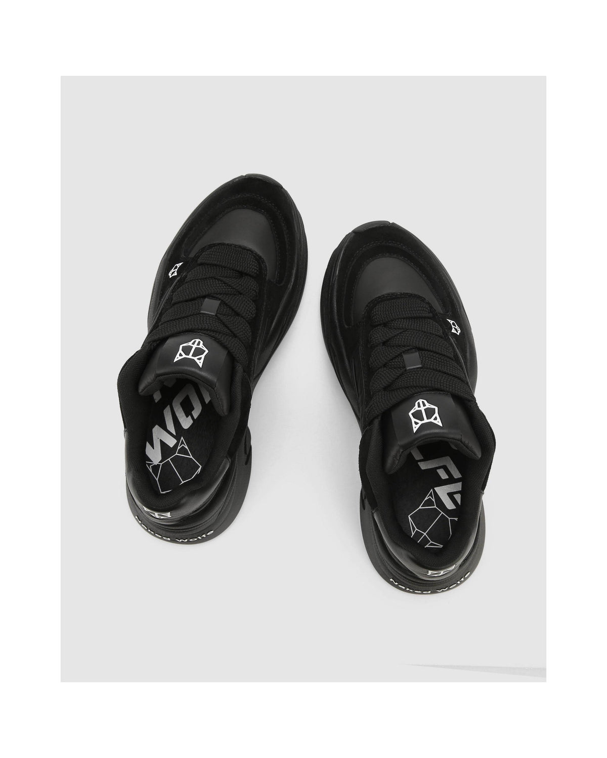 Sneakers Temple - Svart - Dam
